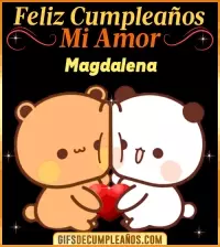 GIF Feliz Cumpleaños mi Amor Magdalena